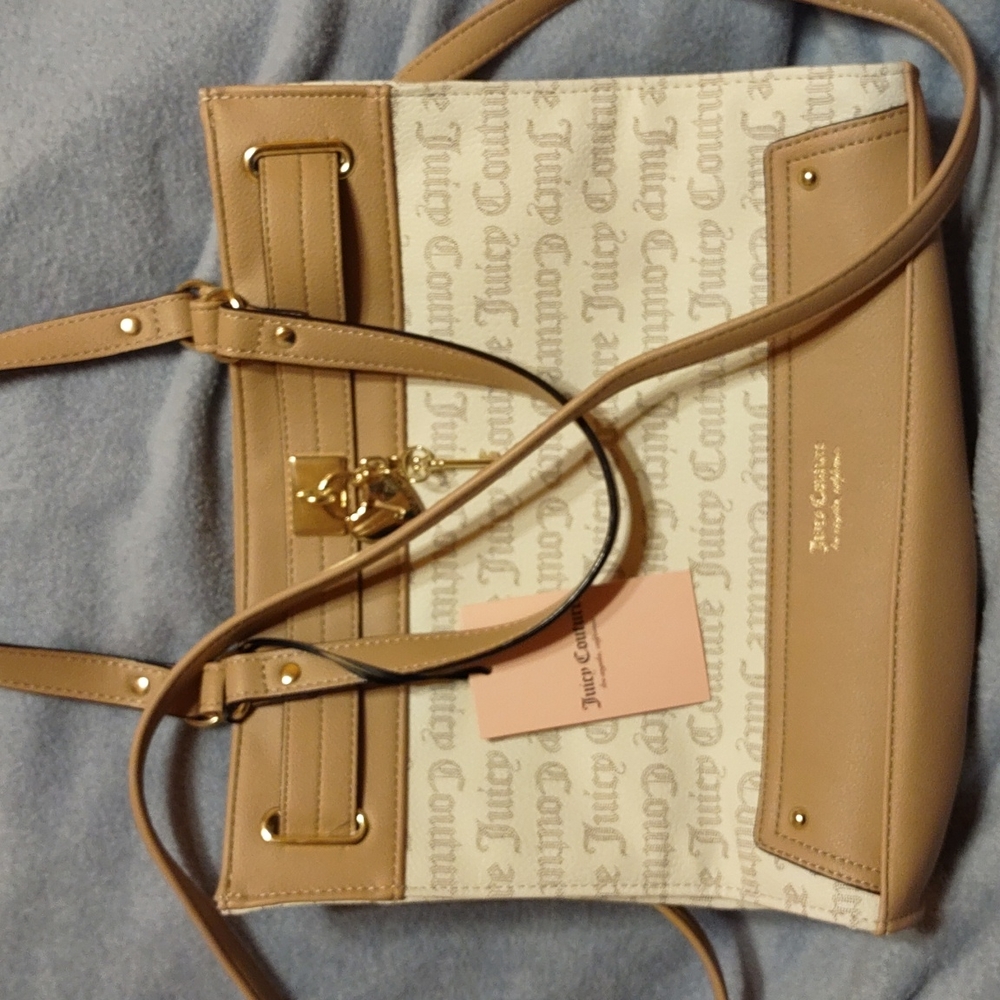 NWT Juicy Couture tan handbag